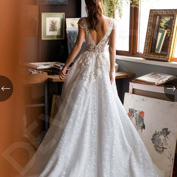 Devotion Custom Payton Wedding Dress - Picture 2 of 4